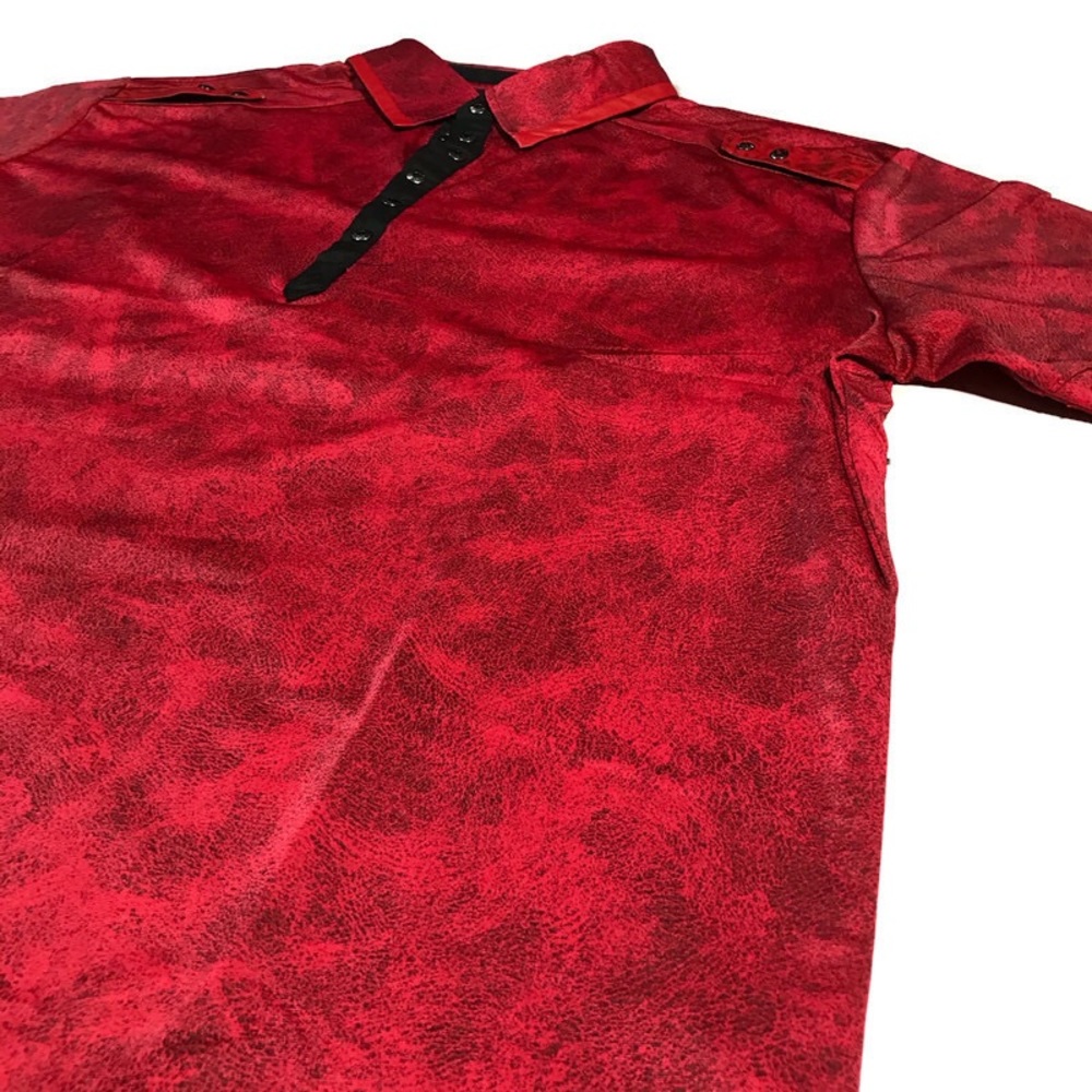 Men’s “Red Grain” shirt. Sizes M, L, and XL. - Picture 2 of 3